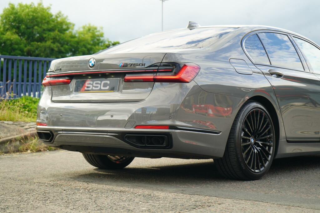 BMW 7 Series 3.0 740Li Euro 6 Ss Black #16