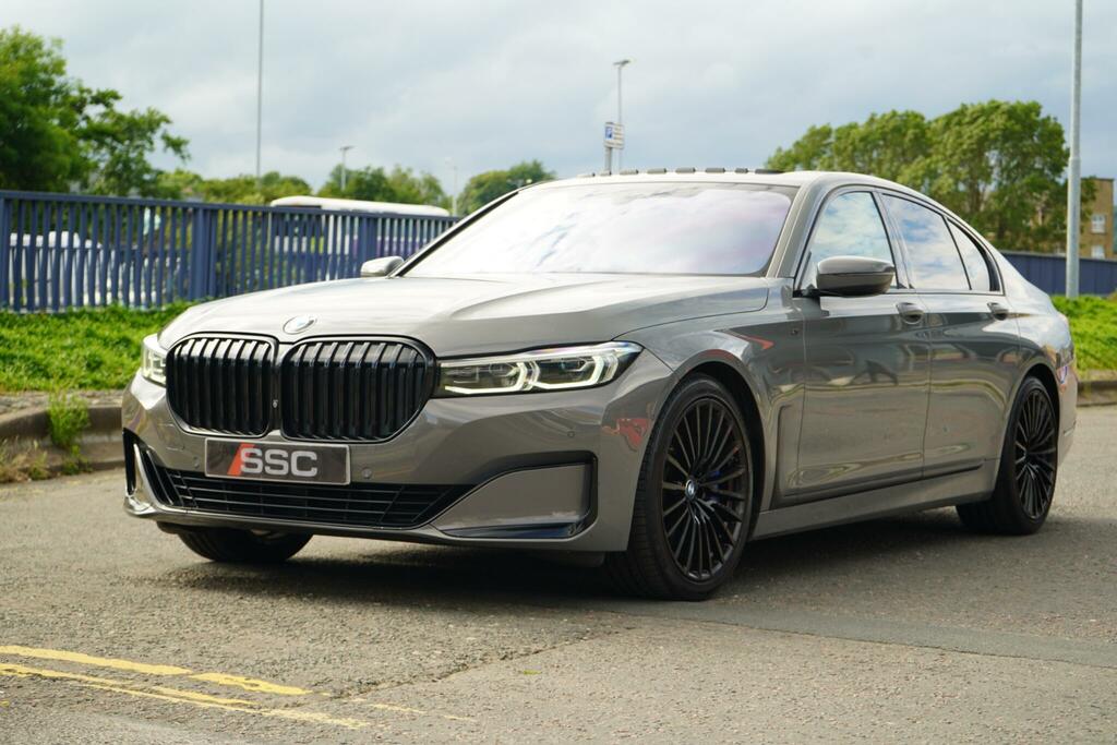 BMW 7 Series 3.0 740Li Euro 6 Ss Black #7