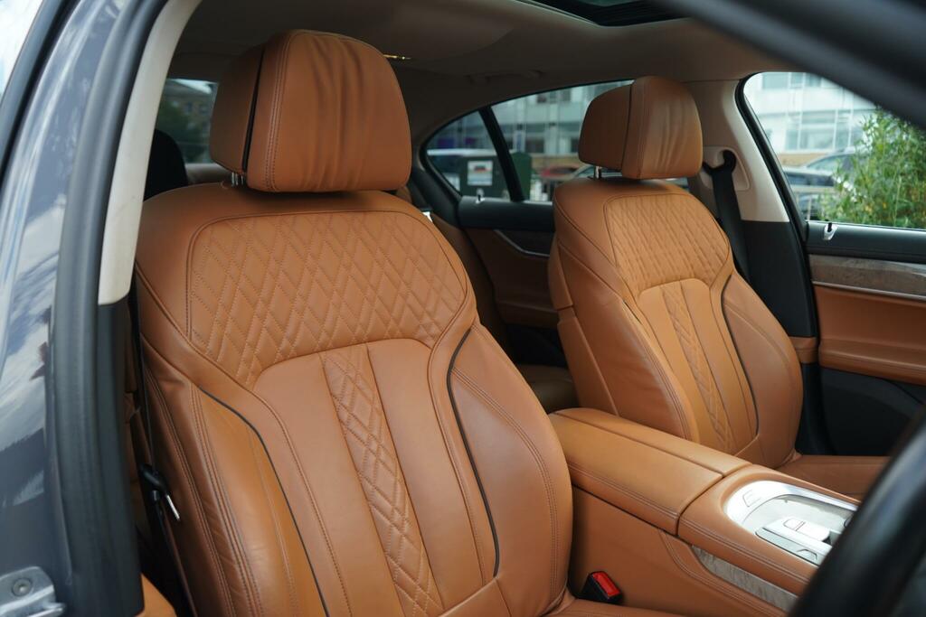 BMW 7 Series 3.0 740Li Euro 6 Ss Black #22