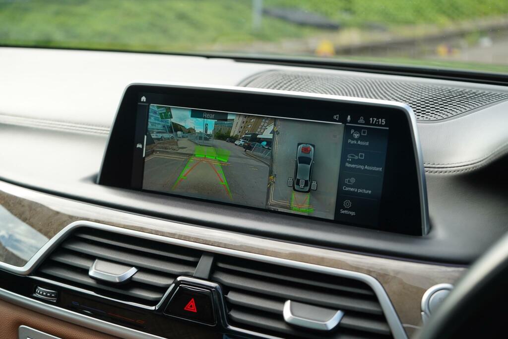 BMW 7 Series 3.0 740Li Euro 6 Ss Black #27