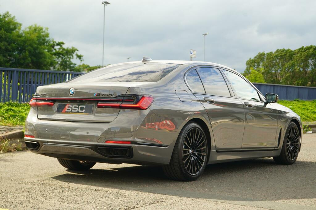 BMW 7 Series 3.0 740Li Euro 6 Ss Black #15