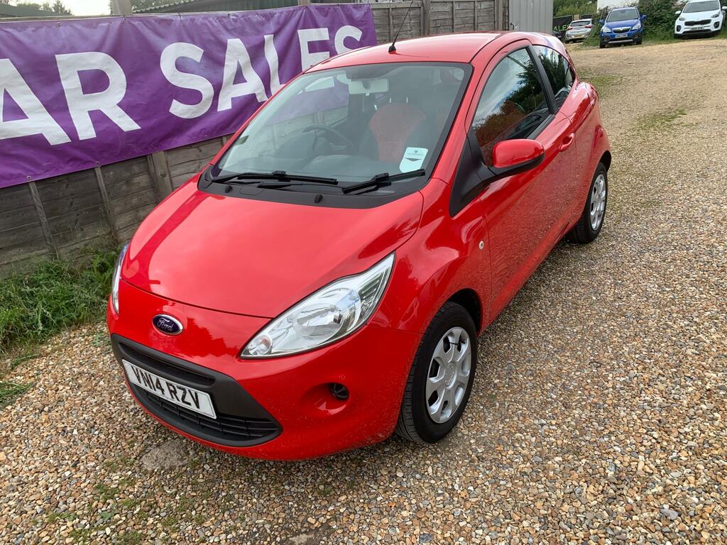Ford KA Edge Red