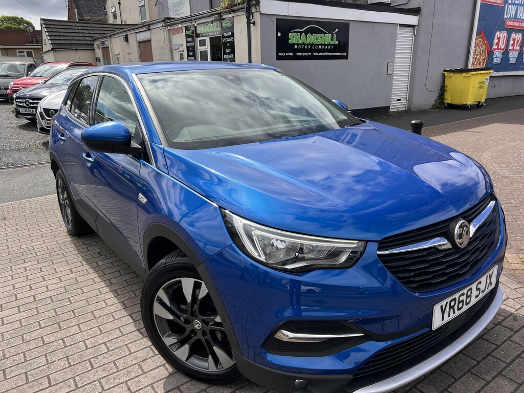 Vauxhall Grandland X 1.5 Turbo D Blueinjection Sport Nav Blue