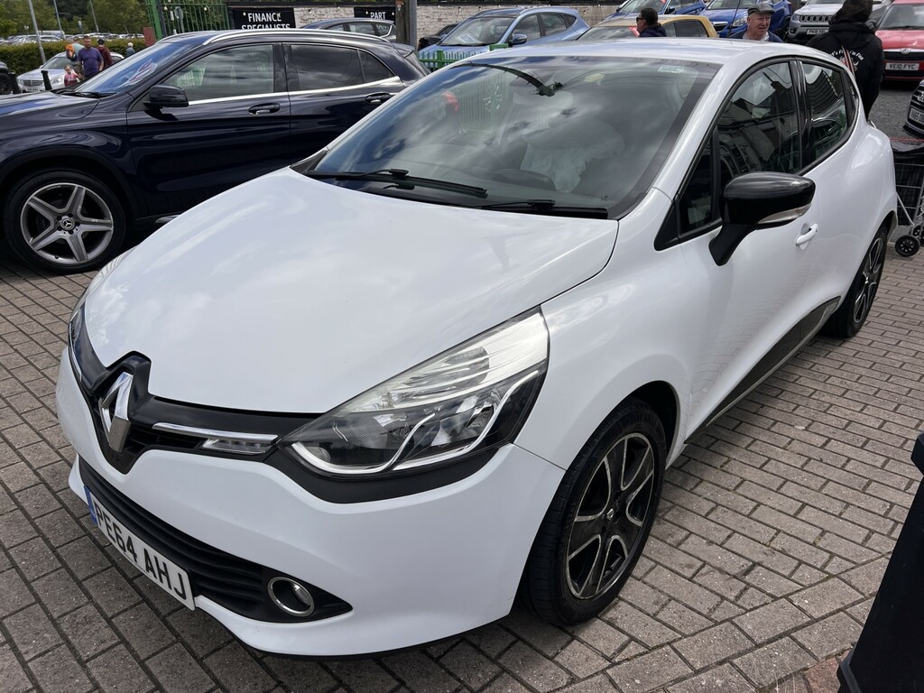 Renault Clio 1.2 Dynamique Medianav 1.2 16V 75 White #2