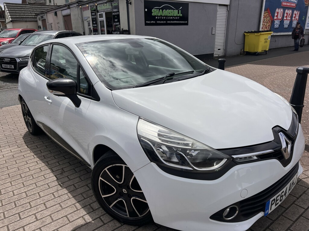 Renault Clio 1.2 Dynamique Medianav 1.2 16V 75 White