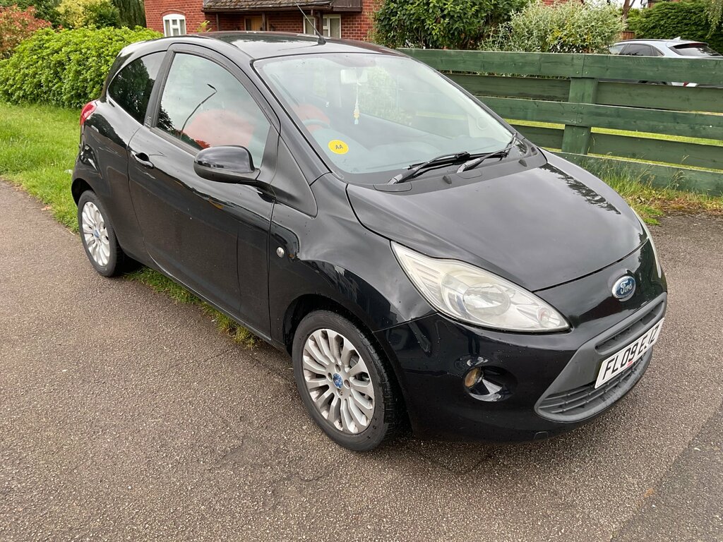 Ford KA 1.2 Zetec Hatchback Euro 4 69 P Black