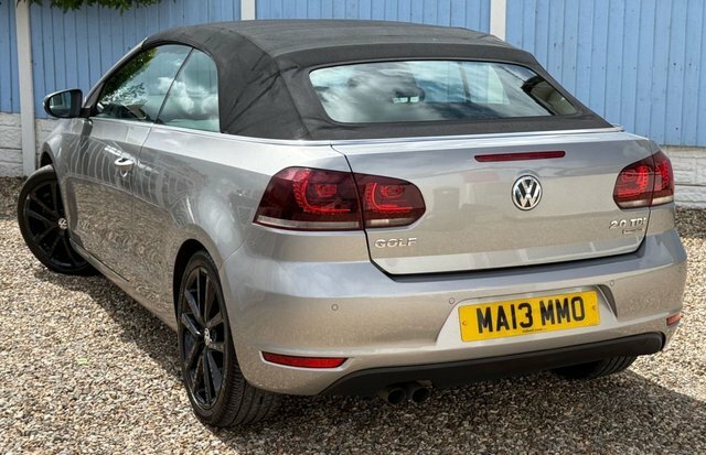 Volkswagen Golf 2013 2.0 Tdi Bluemotion Tech Gt Cabriolet Dies Silver #5
