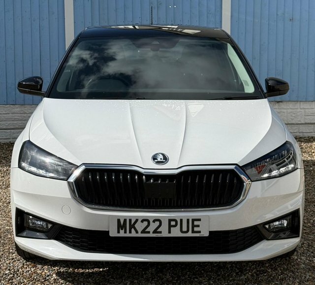 Skoda Fabia 2022 1.0 Tsi Colour Edition Hatchback D MK22PUE White #2