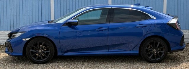 Honda Civic 2020 1.0 Vtec Turbo Sr Hatchback Blue #6