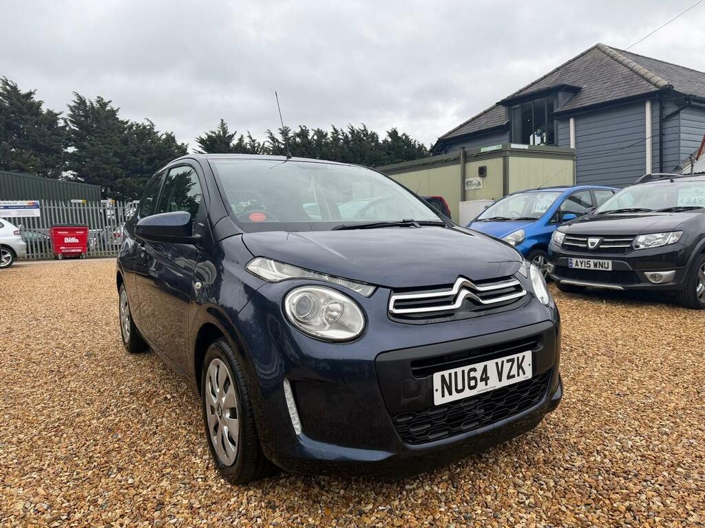 Citroen C1 Hatchback 1.0 Vti Feel Euro 5 Euro 5 20146 NU64VZK Blue #2
