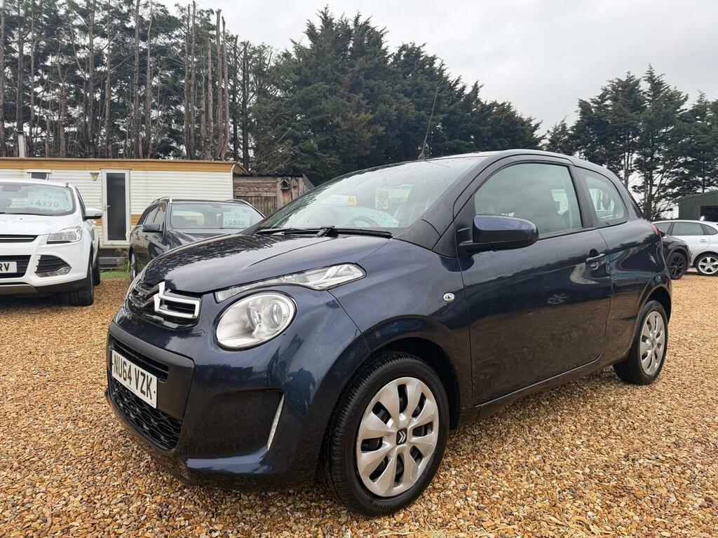 Citroen C1 Hatchback 1.0 Vti Feel Euro 5 Euro 5 20146 NU64VZK Blue #4