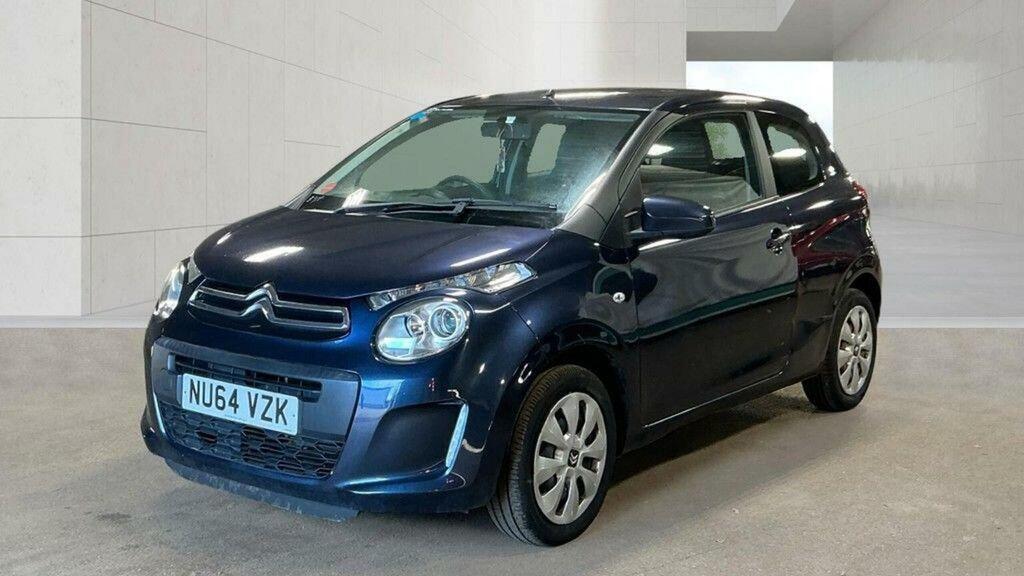 Citroen C1 Hatchback 1.0 Vti Feel Euro 5 Euro 5 20146 Blue #2