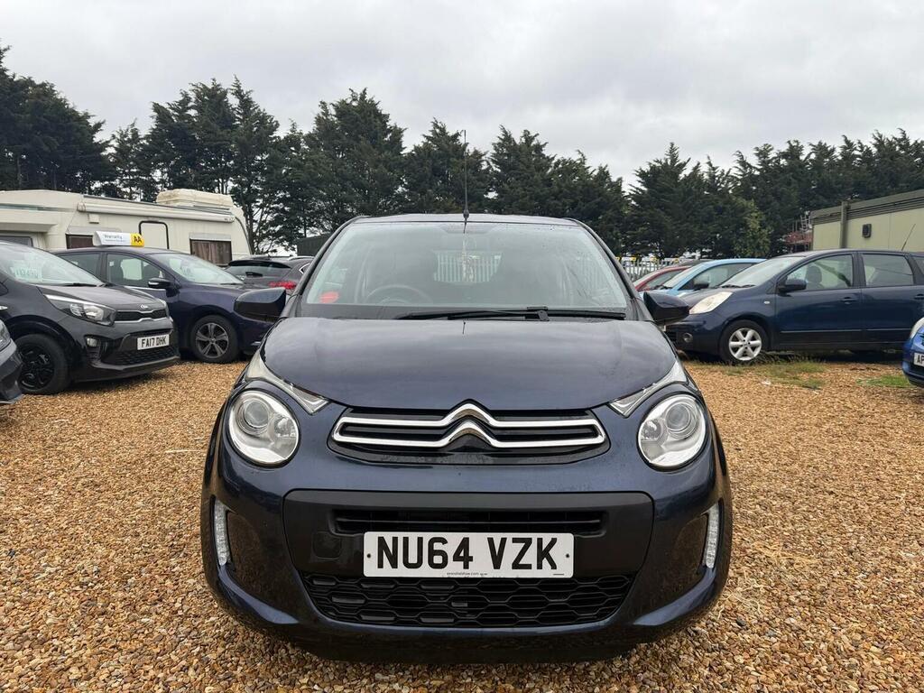 Citroen C1 Hatchback 1.0 Vti Feel Euro 5 Euro 5 20146 NU64VZK Blue #3