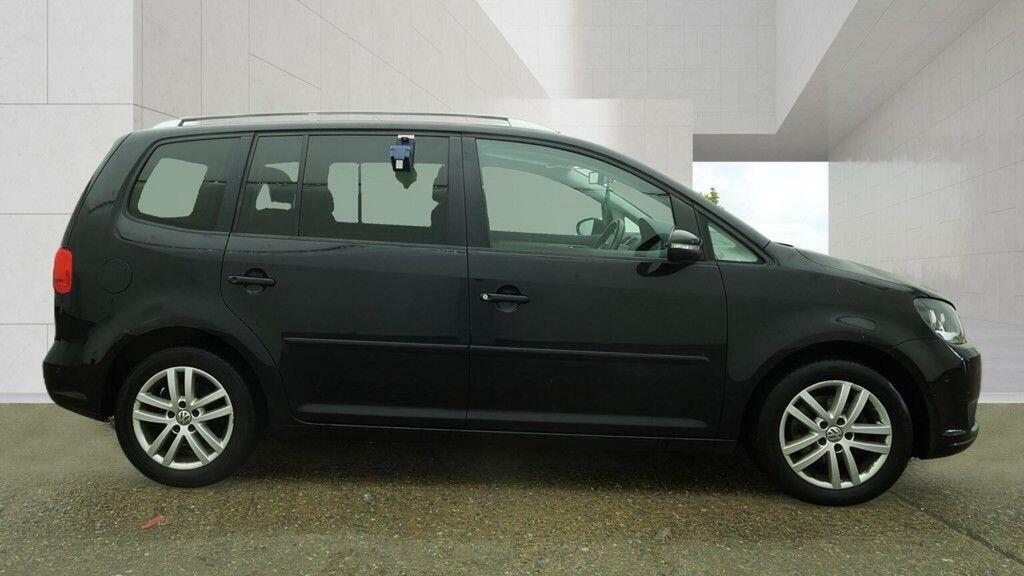 Volkswagen Touran 1.6 Tdi Se Euro 5 Black #4