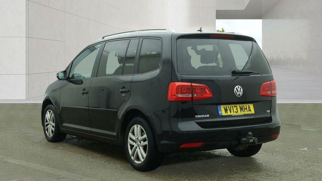 Volkswagen Touran 1.6 Tdi Se Euro 5 Black #3