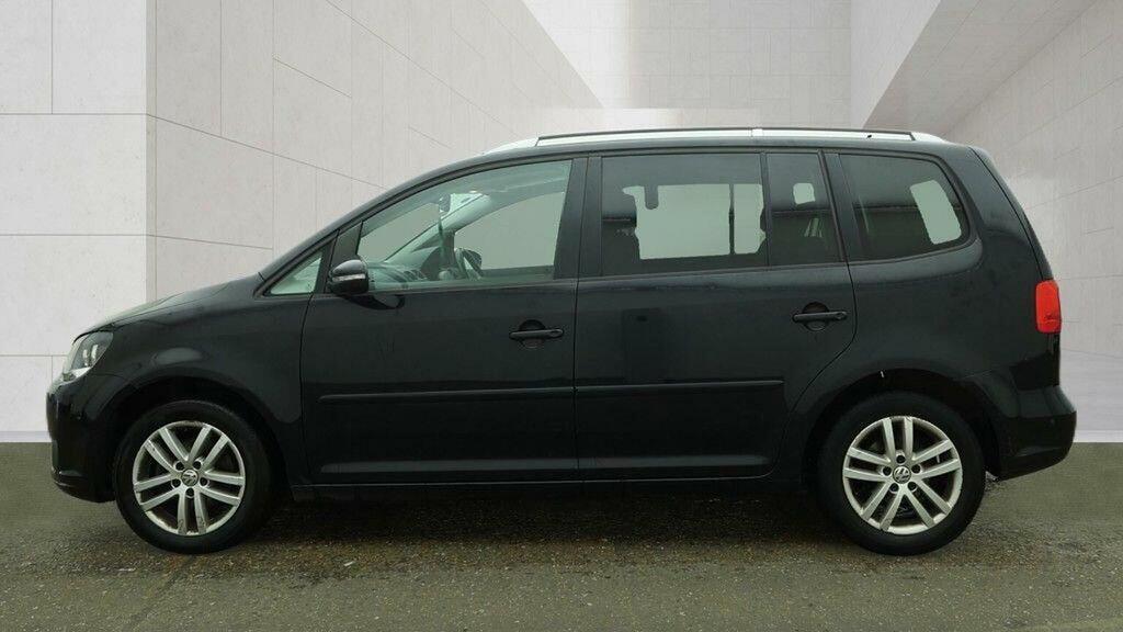 Volkswagen Touran 1.6 Tdi Se Euro 5 Black #6