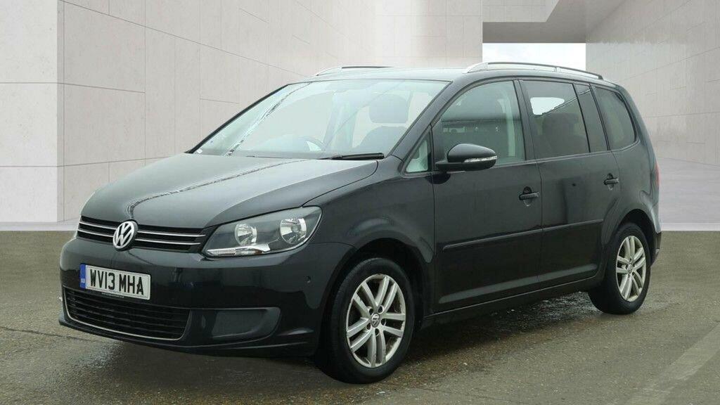 Volkswagen Touran 1.6 Tdi Se Euro 5 Black #2