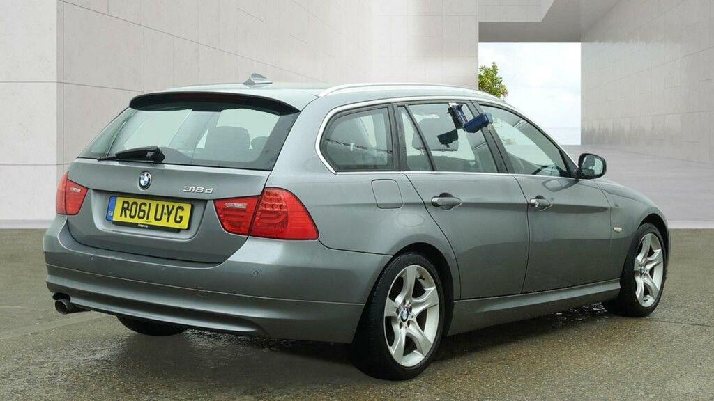 BMW 3 Series Estate 2.0 318D Exclusive Edition Touring Euro 5 Grey #5