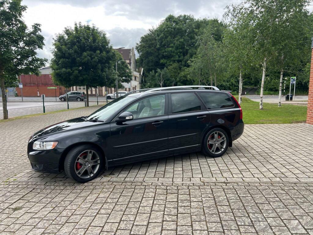 Volvo V50 1.6D Drive Se Lux Euro 5 S S Black #4