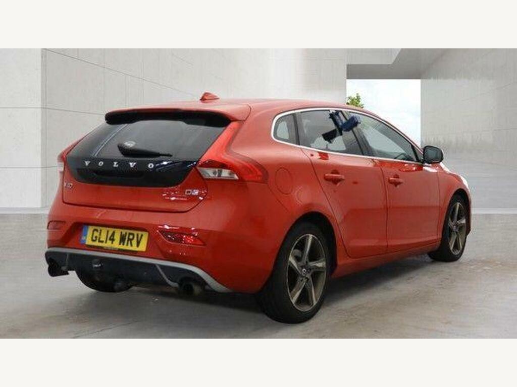 Volvo V40 1.6 D2 R-design Lux Nav Powershift Euro 5 S S Red #6