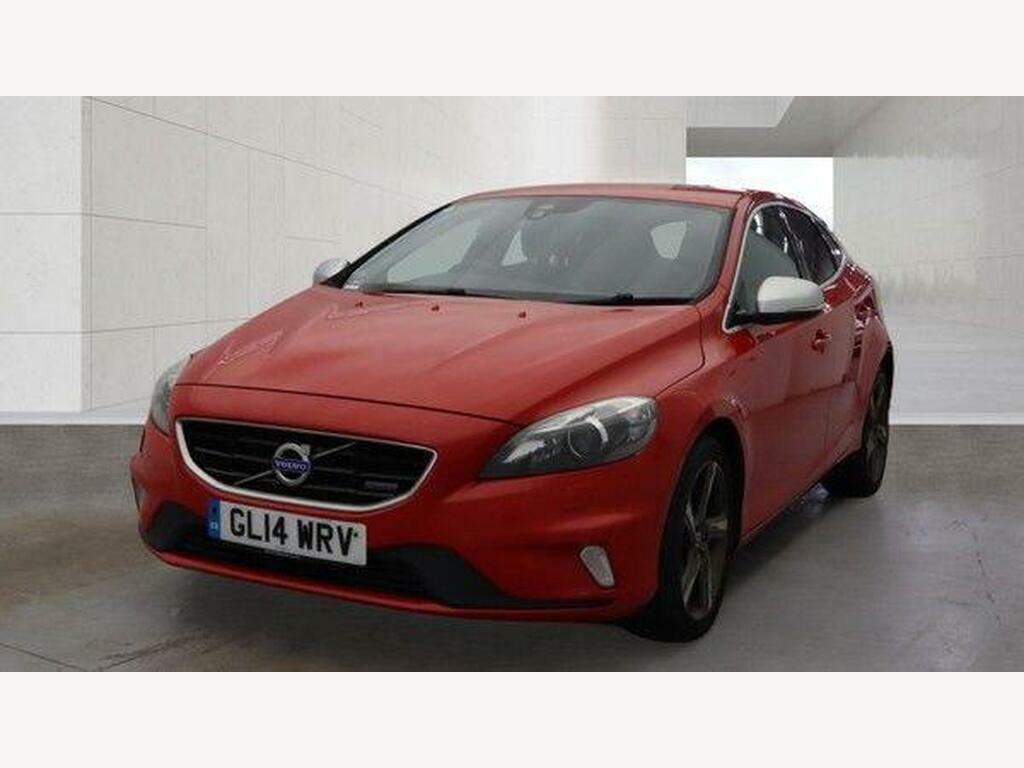Volvo V40 1.6 D2 R-design Lux Nav Powershift Euro 5 S S Red
