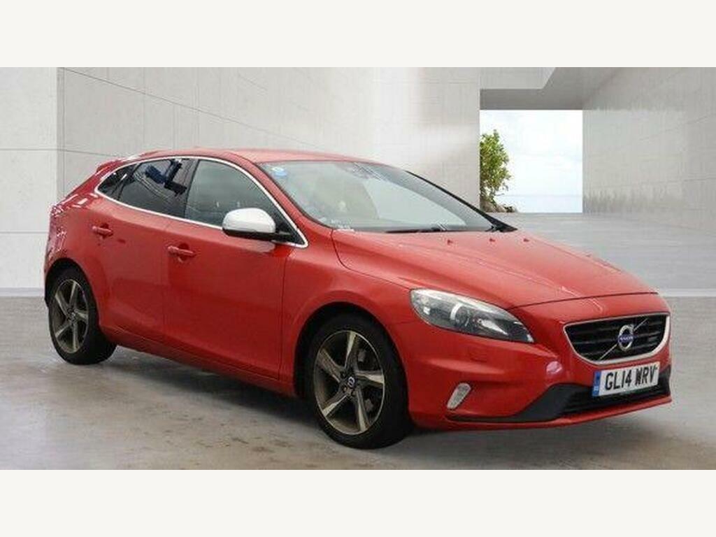 Volvo V40 1.6 D2 R-design Lux Nav Powershift Euro 5 S S Red #2