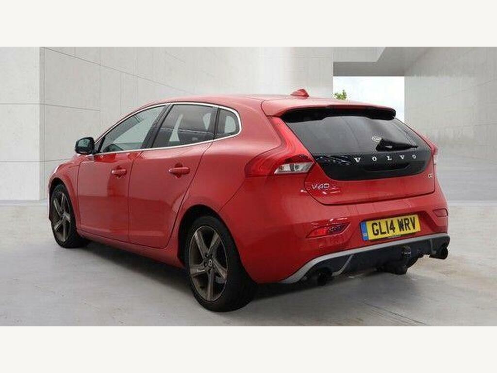 Volvo V40 1.6 D2 R-design Lux Nav Powershift Euro 5 S S Red #5