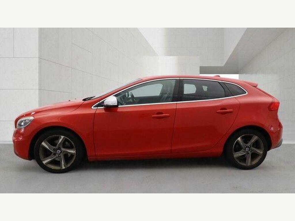 Volvo V40 1.6 D2 R-design Lux Nav Powershift Euro 5 S S Red #3