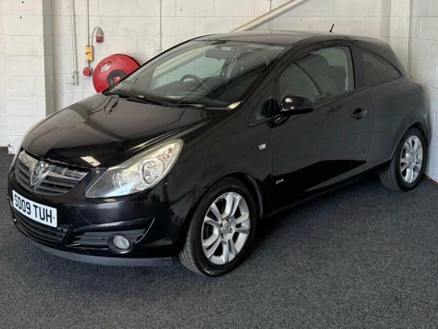 Vauxhall Corsa 1.2I 16V Sxi SD09TUH Black #3