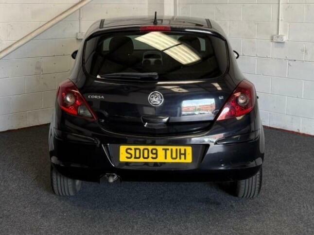 Vauxhall Corsa 1.2I 16V Sxi SD09TUH Black #5