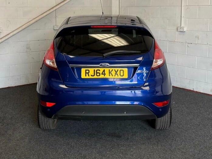 Ford Fiesta 1.5 Tdci Titanium Euro 5 RJ64KXO Blue #5
