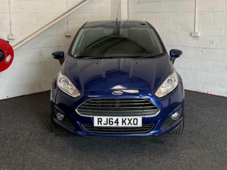 Ford Fiesta 1.5 Tdci Titanium Euro 5 RJ64KXO Blue #2