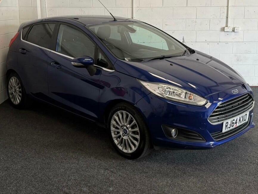 Ford Fiesta 1.5 Tdci Titanium Euro 5 Blue