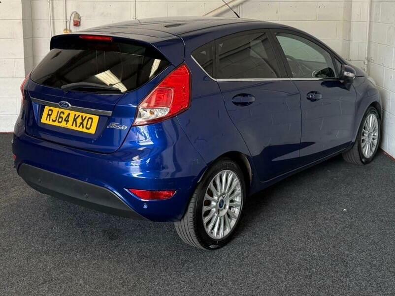Ford Fiesta 1.5 Tdci Titanium Euro 5 RJ64KXO Blue #6