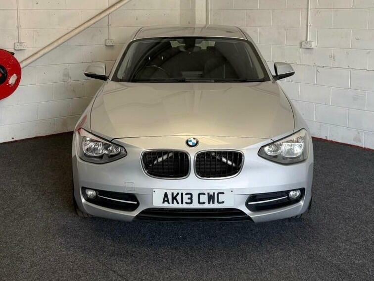 BMW 1 Series 2.0 116D Sport Euro 5 Ss AK13CWC Silver #2