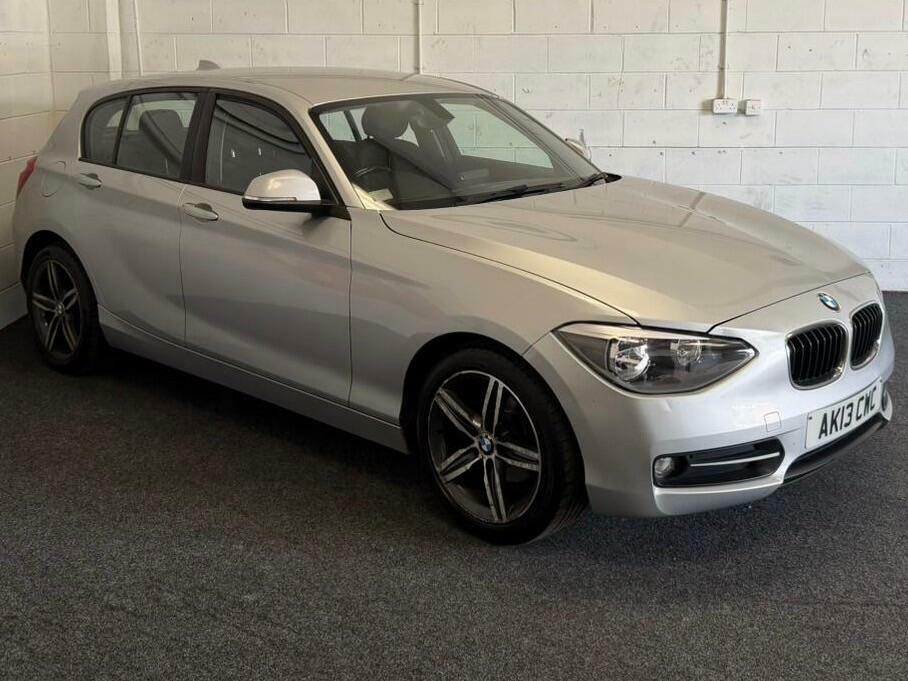 BMW 1 Series 2.0 116D Sport Euro 5 Ss Silver