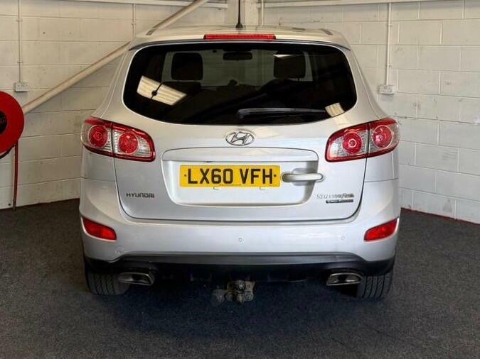 Hyundai Santa Fe 2.2 Crdi Style 4Wd Euro 5 7 Seat Silver #5