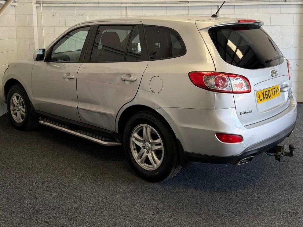 Hyundai Santa Fe 2.2 Crdi Style 4Wd Euro 5 7 Seat Silver #4