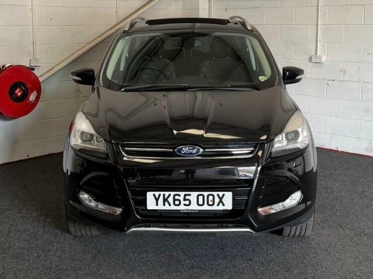 Ford Kuga 2.0 Tdci Titanium X Sport Awd Euro 6 Ss YK65OOX Black #2