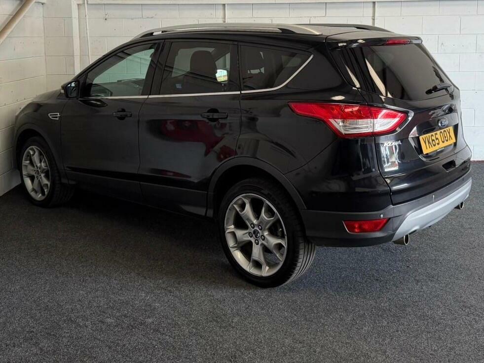 Ford Kuga 2.0 Tdci Titanium X Sport Awd Euro 6 Ss YK65OOX Black #4