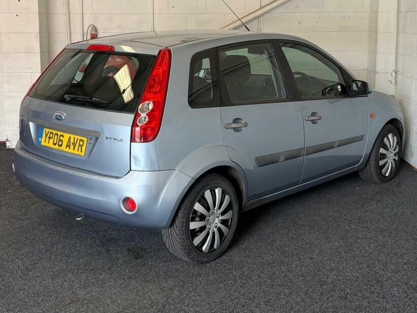 Ford Fiesta 1.25 Style Climate YP06AVR Blue #6