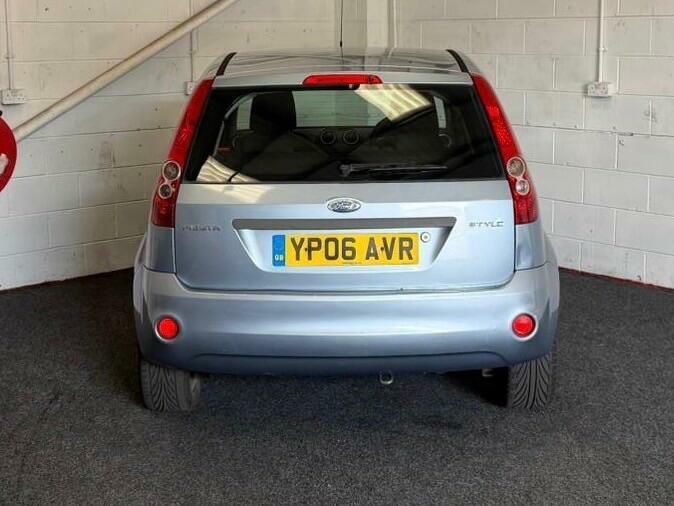Ford Fiesta 1.25 Style Climate YP06AVR Blue #5