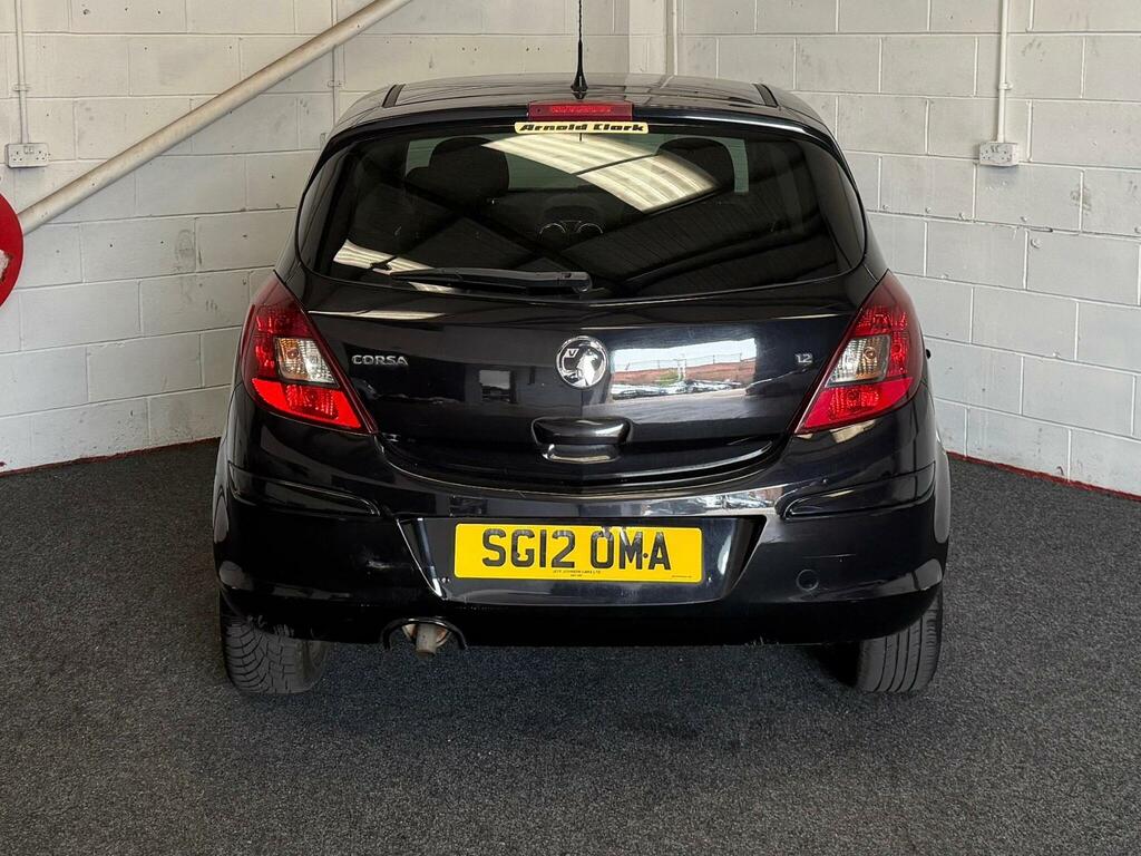 Vauxhall Corsa 1.2 16V Sxi Euro 5 Ac SG12OMA Black #5