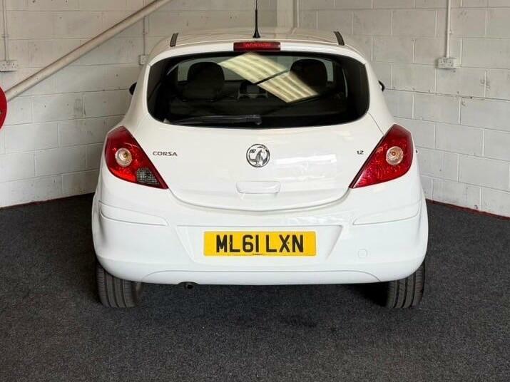 Vauxhall Corsa 1.2 16V Excite Euro 5 ML61LXN White #5
