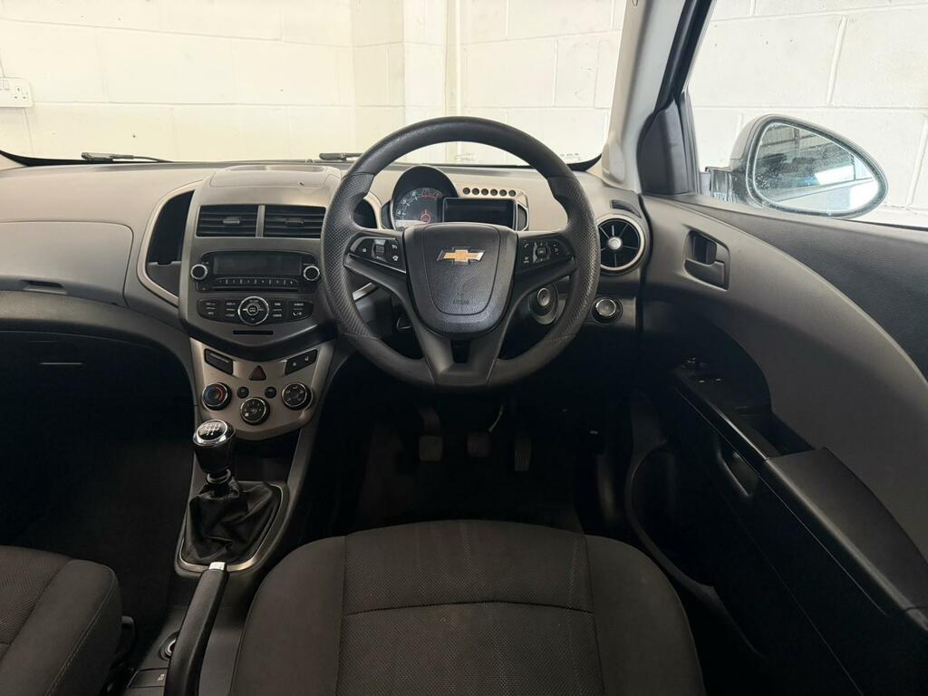 Chevrolet Aveo Ls Silver #12