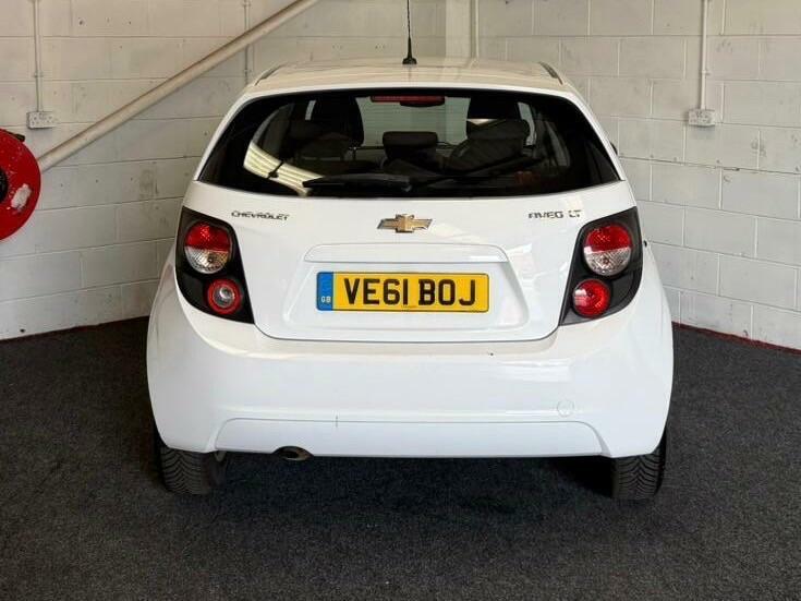 Chevrolet Aveo 1.2 Lt Euro 5 White #5