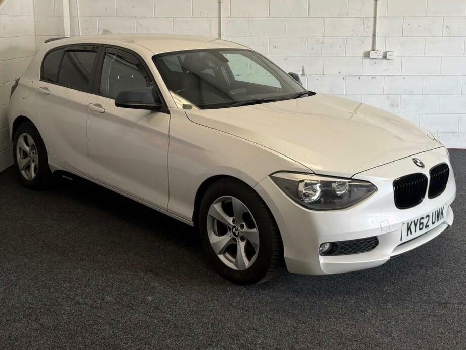 BMW 1 Series Efficientdynamics White