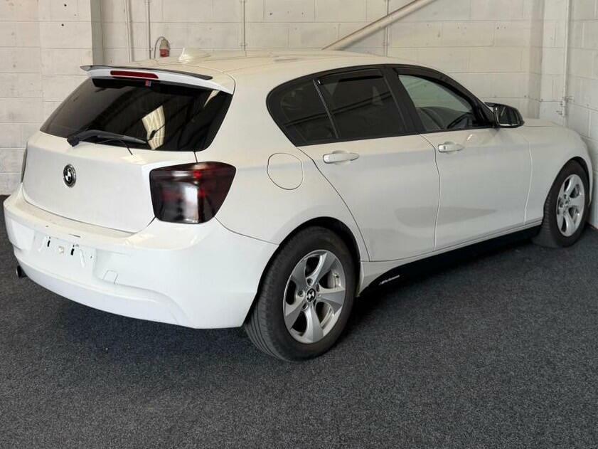 BMW 1 Series Efficientdynamics White #6