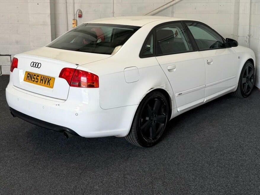 Audi A4 1.8T S Line White #6
