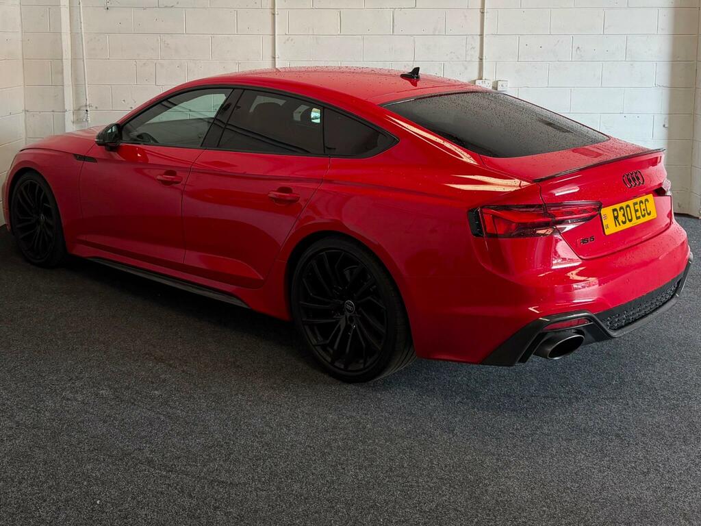 Audi RS5 Carbon Black Red #4